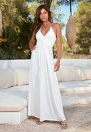 Halter Dress Natural