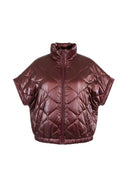 ICE | Padded vest in glossy nylon