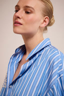 Striped Patchwork Blouse | Tramontana