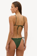 Aura Bikini Bottom | Gold-detailed swim bottom