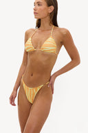 Zara Bikini Top | Zebra print swim top