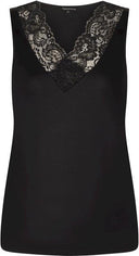 Pippa Nos | Basic top v-neck lace