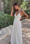 Halter Dress Natural