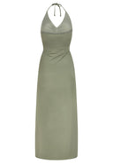 Halter Dress Natural