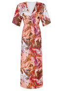 Kimono Dress Lotus Chikitu | Flamingo Pink