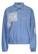 Striped Patchwork Blouse | Tramontana