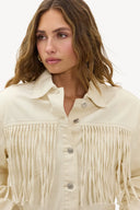 Cloudkissed offwhite denim jacket
