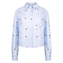 Sorrento | Heart-print blouse