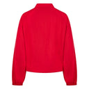 Jenny | Lightweight zip bomber in cherry red