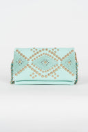 Bandolera Phuket Aqua | Studded crossbody bag