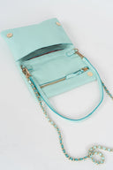 Bandolera Phuket Aqua | Studded crossbody bag