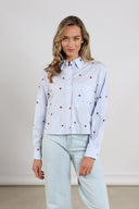 Sorrento | Heart-print blouse