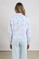 Sorrento | Heart-print blouse