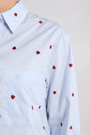 Sorrento | Heart-print blouse