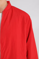 Jenny | Lightweight zip bomber in cherry red