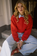 Amalia | Kiss-red pullover