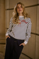 Paige | Striped club sweater