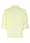 Blouse Lace Details | Celery Lace Blouse