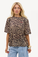 Leopard Tee | Relaxed oversized leopard tee