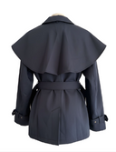 Hazel | Structured belted utility jacket