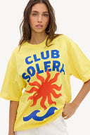 Sunset Wanderer Tee | Oversized graphic statement tee