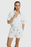 Alice Sweat Shorts | Embellished knit sweat shorts