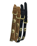 Roma Grande | Studded leather belt