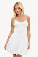 Hold Each Second Dress | Balloon mini dress