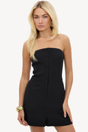 Just Like A Dream Playsuit | Elegant strapless evening playsuit
