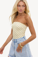 Lucky all my life strapples top