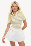 Ready For Anything Shorts | White denim shorts