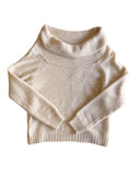 Olivia | Soft draped off-shoulder knit