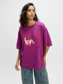 Maggy t-shirt oversized Purple
