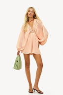 Rose tinted playsuit