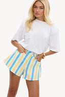 Ready for anything Short blue yellow