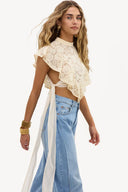 Sunbeam stories crop top