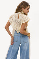 Sunbeam stories crop top