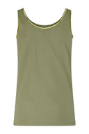 Singlet Lurex Tape | Subtle gold trim singlet