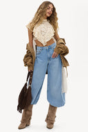 Sunbeam stories crop top